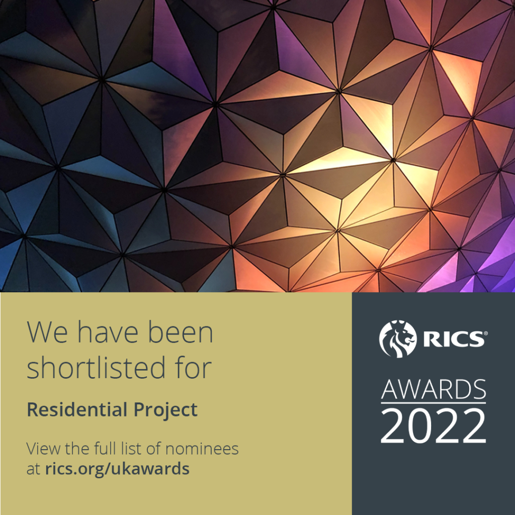 RICS Awards 2022 – Residential Project, Shortlisted